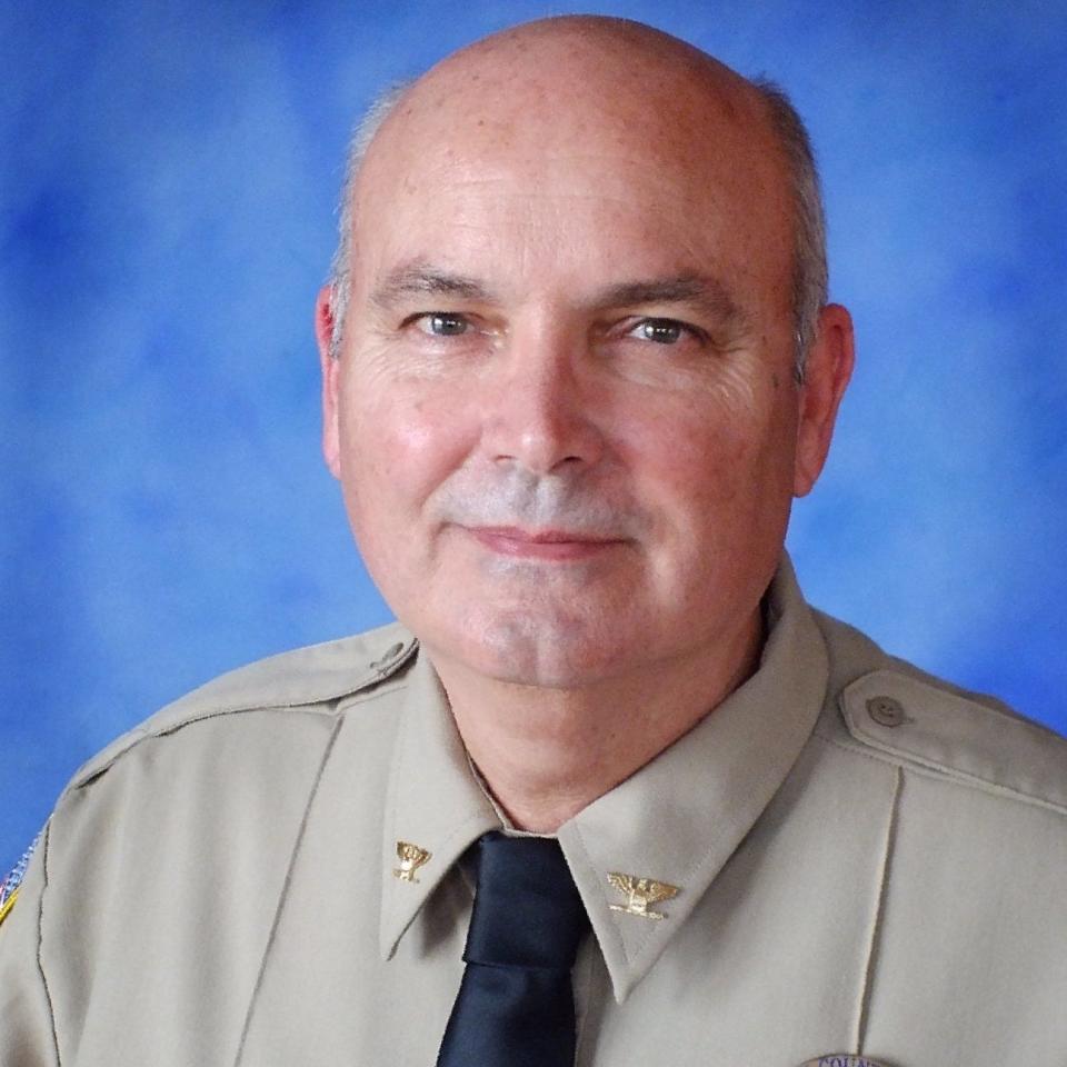 Nodaway County, Mo., Sheriff Randy Strong, shown here, was one of the investigators who coaxed a confession out of Lisa Montgomery.