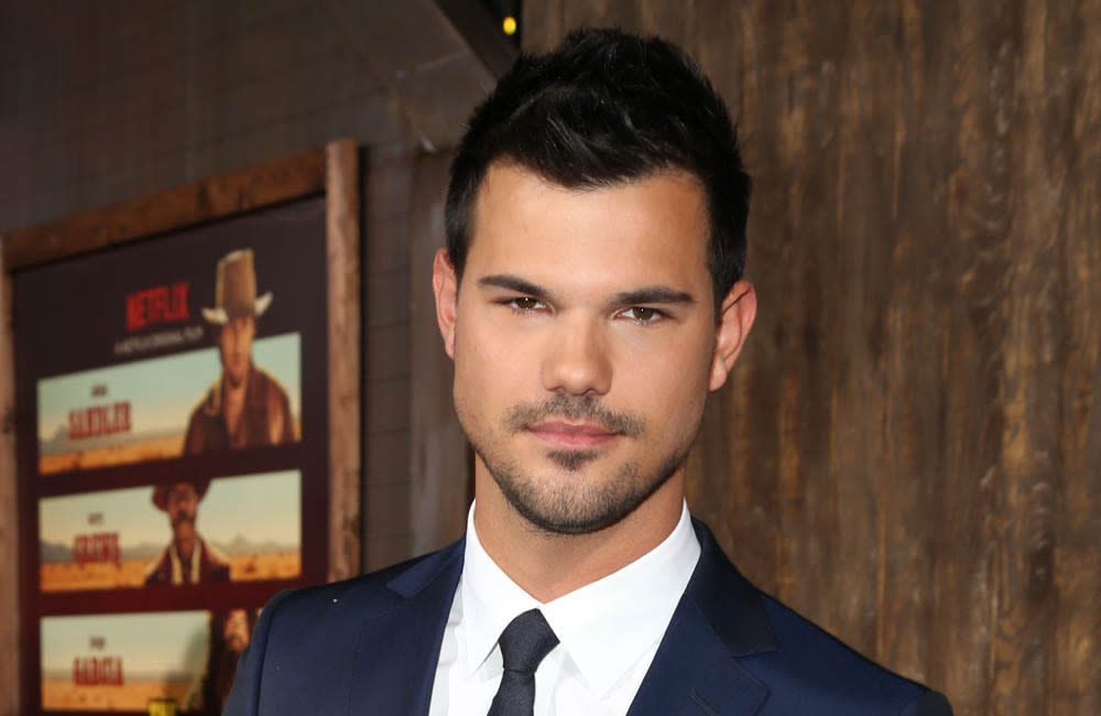 Taylor Lautner's sister introduced him to his fiancee credit:Bang Showbiz