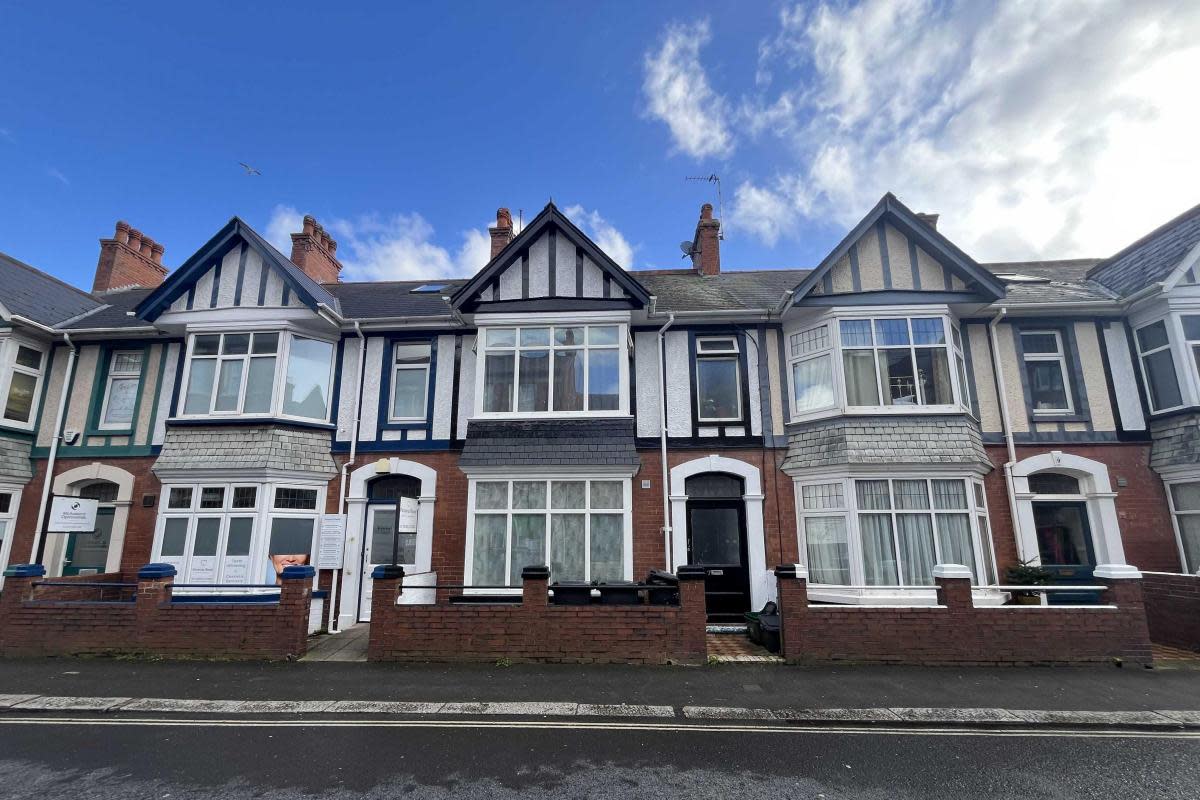 Four flats in Victoria Road, Exmouth. <i>(Image: Clive Mason)</i>