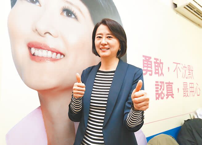 台北市第三選區立委補選，國民黨內呼聲最高的北市議員王鴻薇昨強調，若黨中央強行徵召，她會說「我不能、我也不會參選。」（本報資料照片）