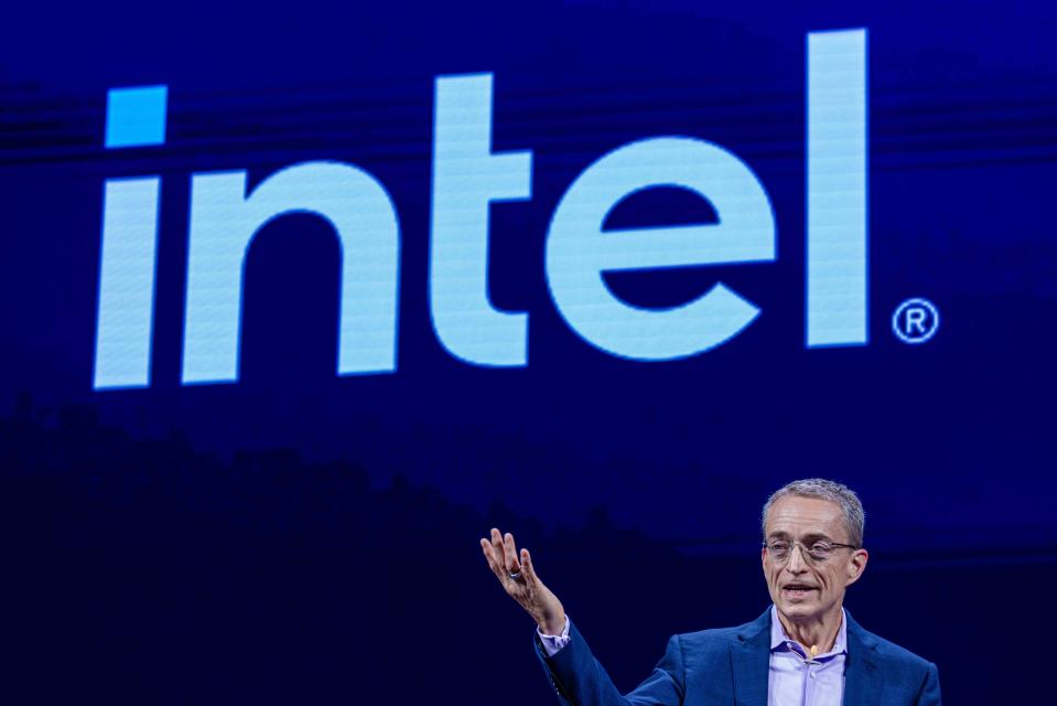 <p>Annabelle Chih / Bloomberg / Getty Images</p> Intel CEO Pat Gelsinger at the Computex conference in Taipei, Taiwan, on June 4, 2024.