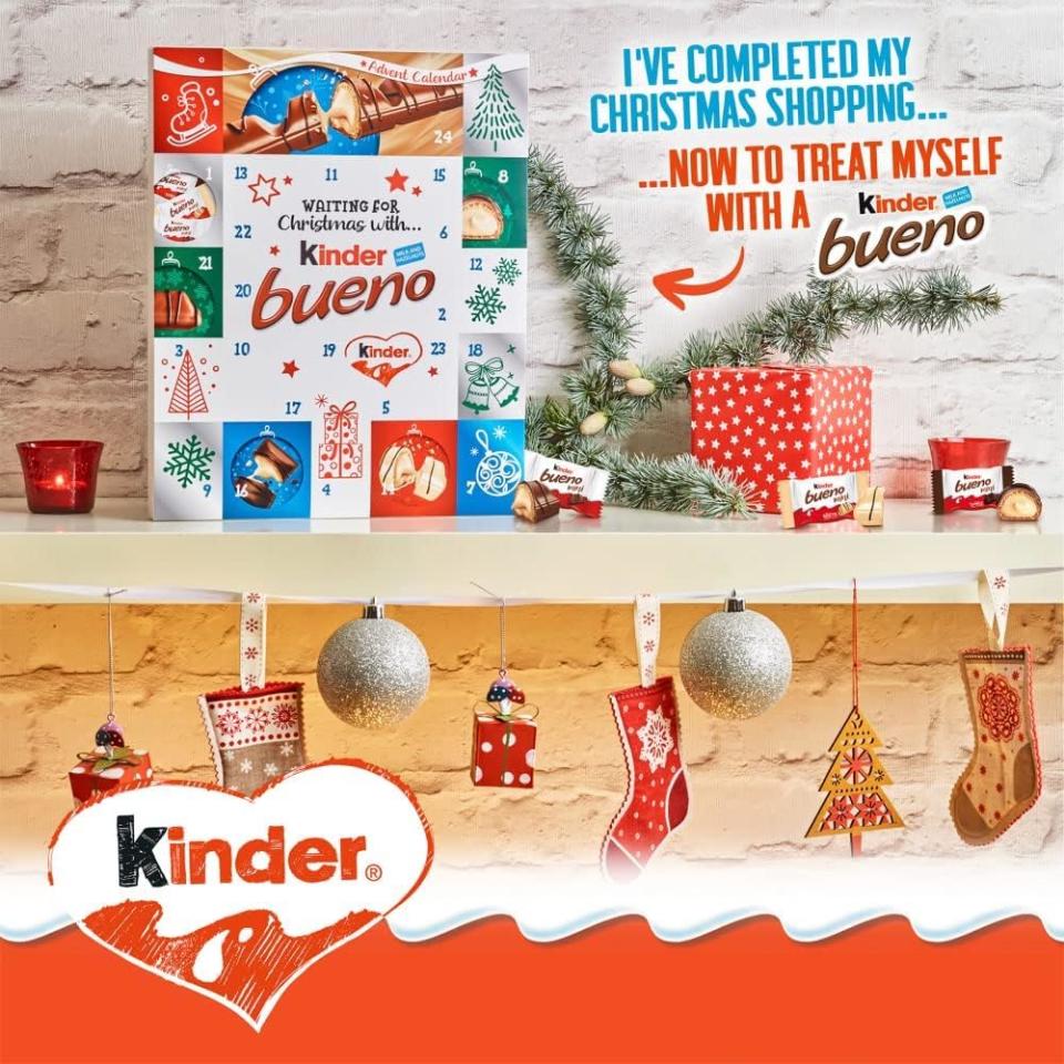 Kinder Bueno Advent Calendar, 167g (Photo: Selfridges)