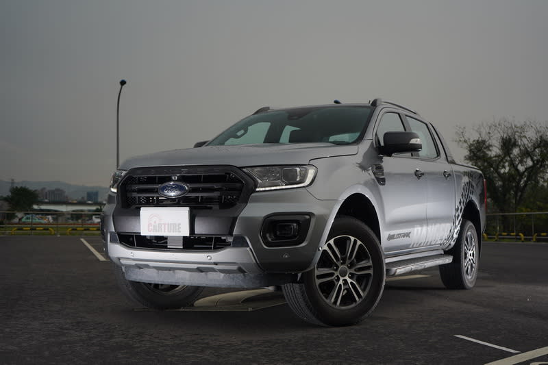 Ford Ranger運動型是該車型的頂規版本，強悍粗曠的外觀依舊是它的最大特徵