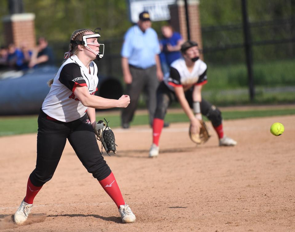 Meyersdale junior Izabella Donaldson was selected Class 1A all-state Pitcher of the Year by the Pennsylvania High School Softball Coaches Association on Thursday.