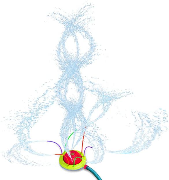 It's an affordable summer toy for the kids that'll keep the playing for hours. Find this swirl spinning water sprinkler for $16 on <a href="https://amzn.to/3eL7IcE" target="_blank" rel="noopener noreferrer">Amazon</a>.