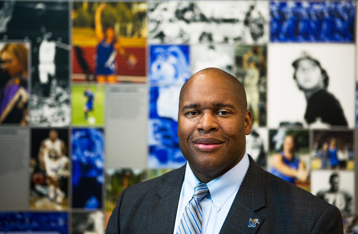 Mark Alnutt, of Missouri, athletic director at the University of Buffalo