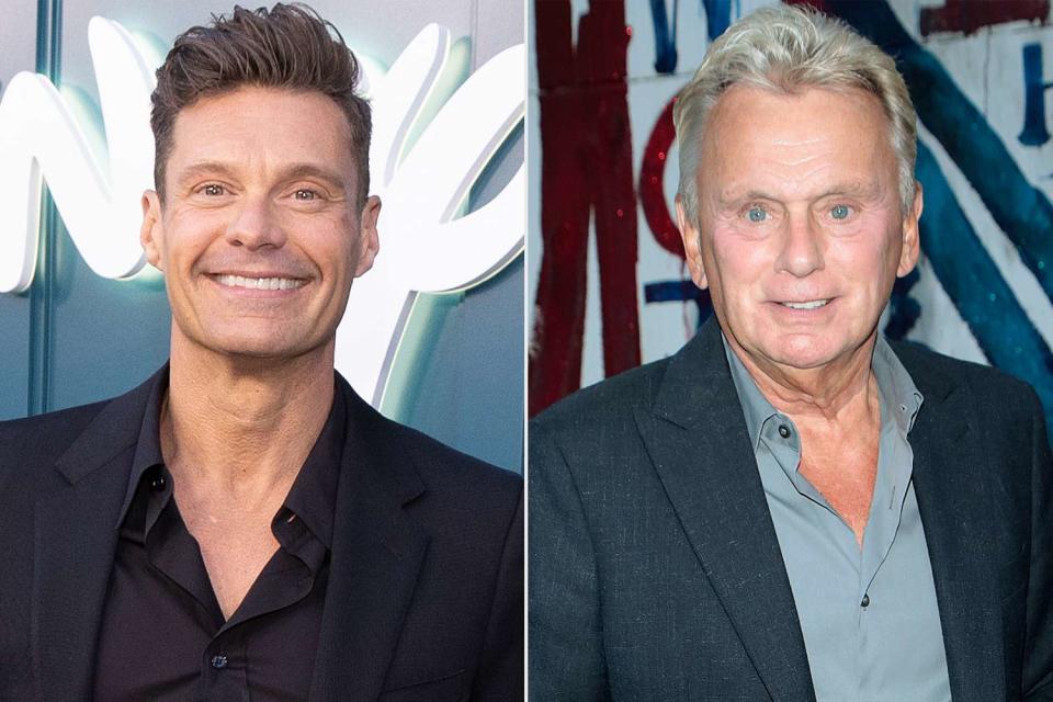 <p>Frank Micelotta/Disney via Getty; GP/Star Max/GC Images)</p> Ryan Seacrest, Pat Sajak.