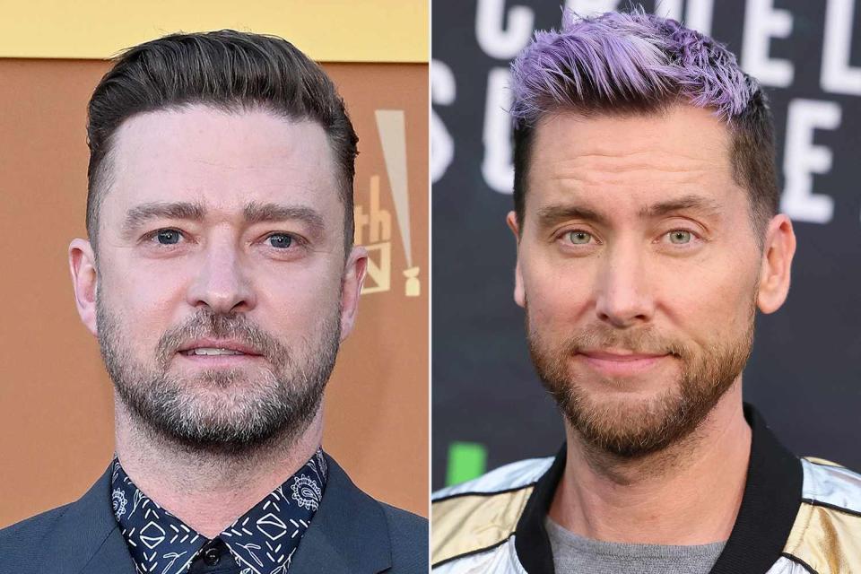 <p>Axelle/Bauer-Griffin/FilmMagic, Rodin Eckenroth/FilmMagic</p> Justin Timberlake; Lance Bass