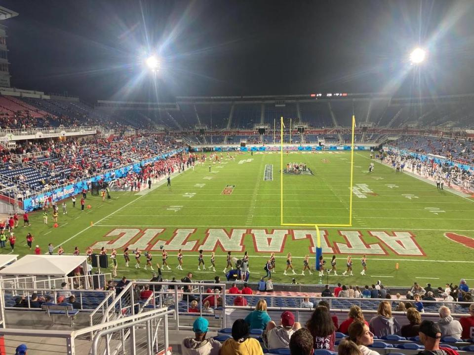 The FAU football stadium in Boca Raton.