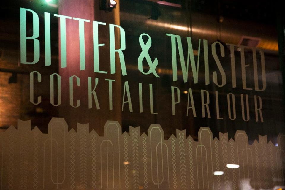 Bitter & Twisted is a popular cocktail bar in downtown Phoenix.