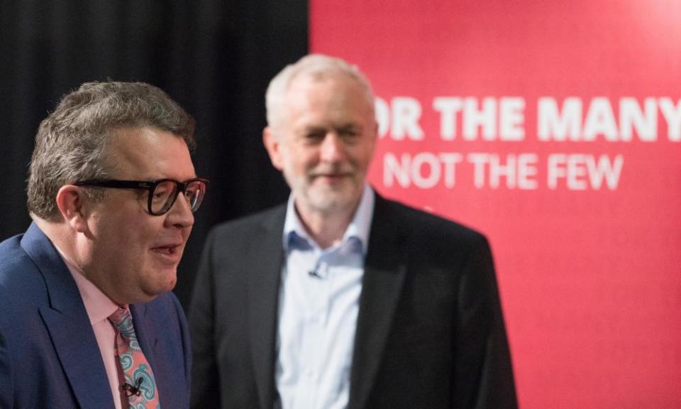 Tom Watson and Jeremy Corbyn