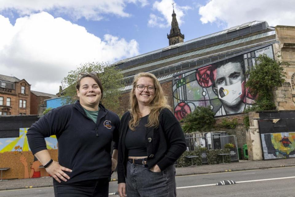 Liv Barber and Jenny Benson, founders of Walking Tours in the UK. <i>(Image: Newsquest)</i>