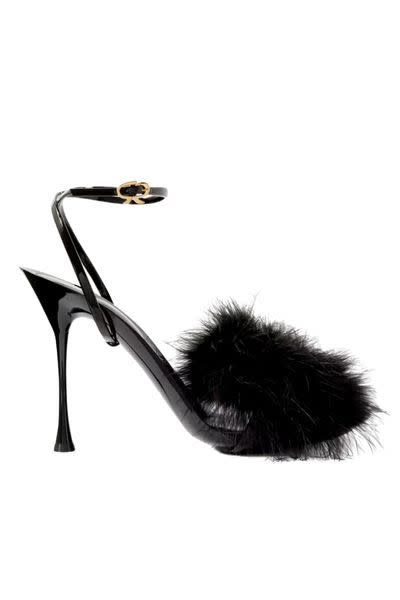 gianvito rossi feather heels