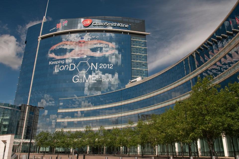 GSK’s current headquarters is a  London landmark  on the Great West Road but it is moving to New Oxford Street in 2024  (GSK)