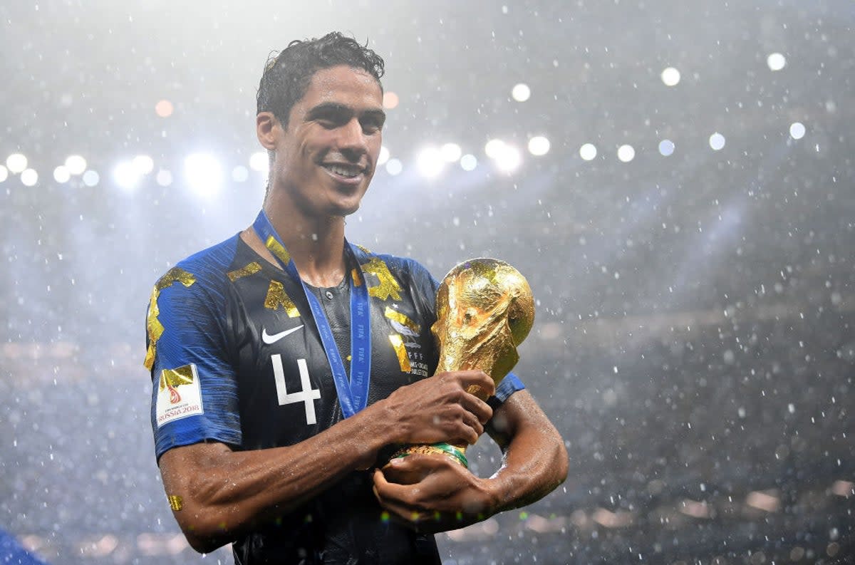 Varane played in every minute of France’s 2018 World Cup win   (Getty Images)