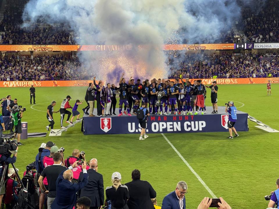 Orlando City Soccer wins first trophy since joining MLS in 2015.