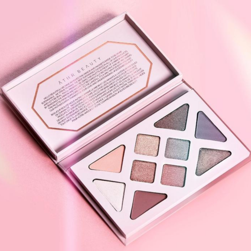 Rose Quartz Crystal Gemstone Eyeshadow Palette from Sephora