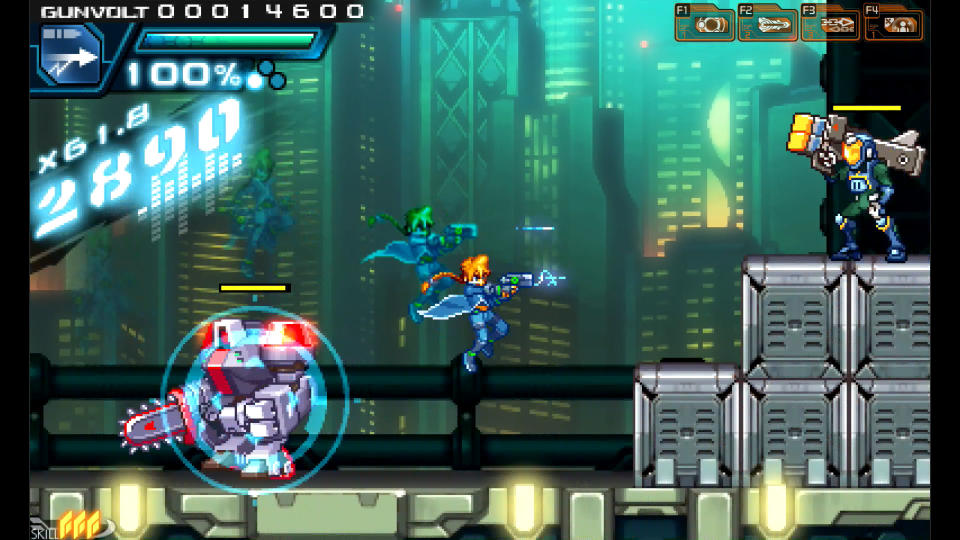 （圖源：Azure Striker Gunvolt
／INTI CREATES）