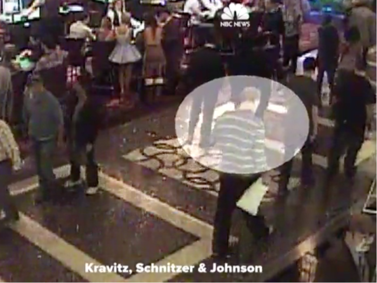 Las Vegas shooter Stephen Paddock appears on security footage at the Cosmopolitan Hotel in 2011: NBC News