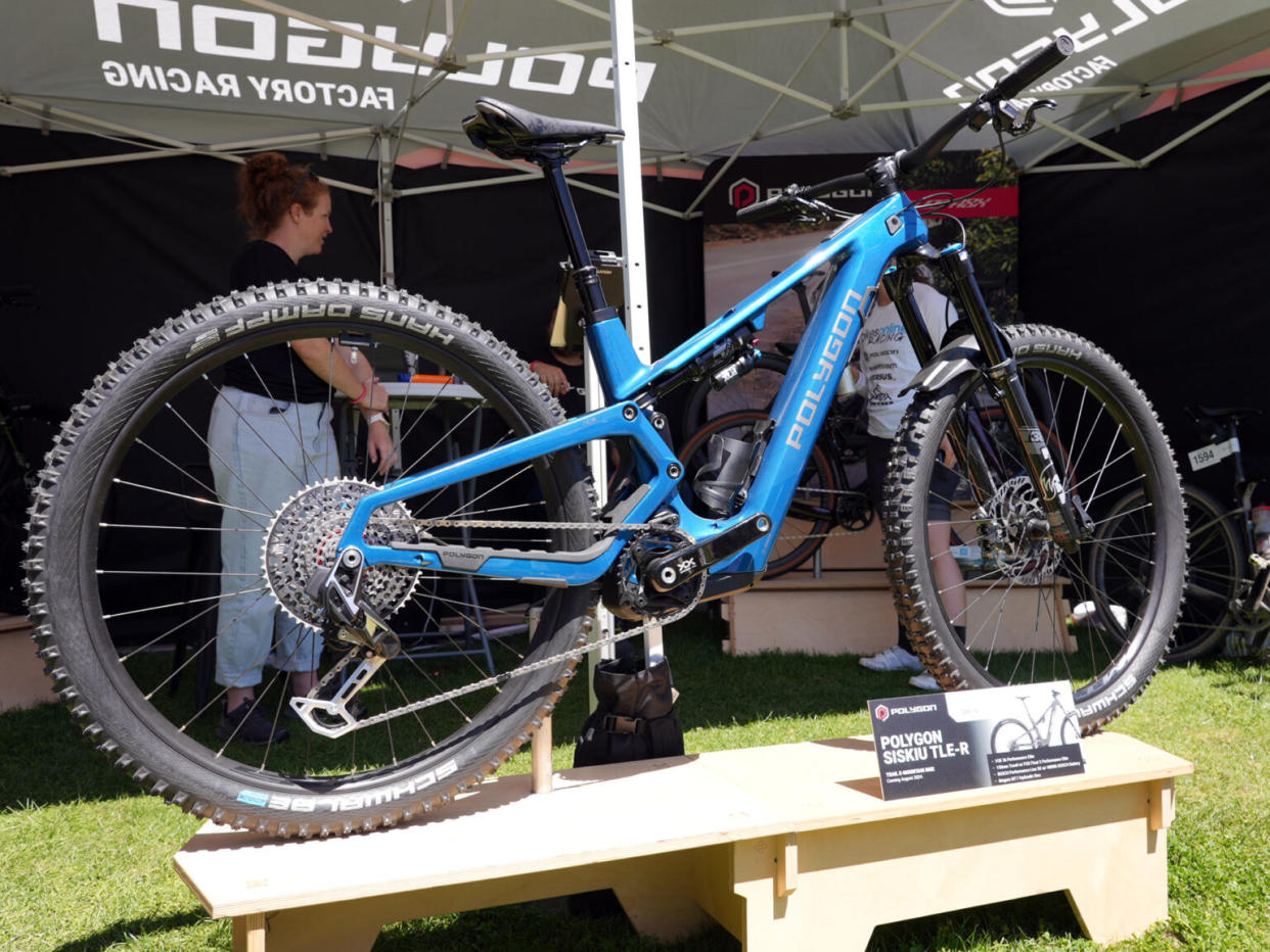 prototype polygon siskiu lightweight e-mountain bike