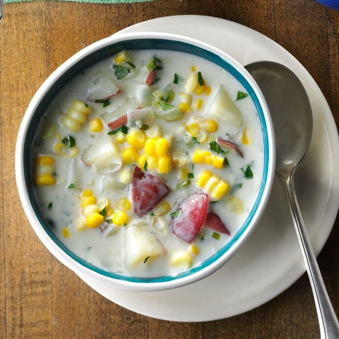 Fresh Corn & Potato Chowder