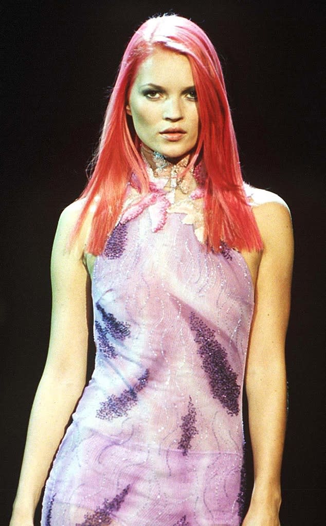 Kate Moss, Pink Hair