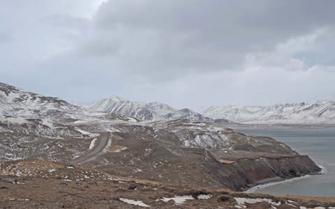 Iceland's coastal road winds its way through the landscape - Credit: Portia Webb
