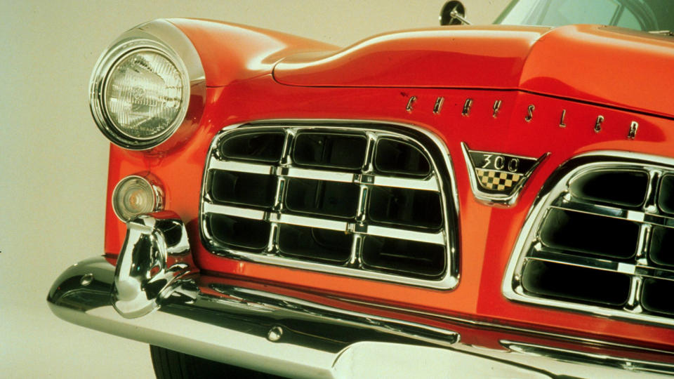 1955 Chrysler C-300 chrome grille