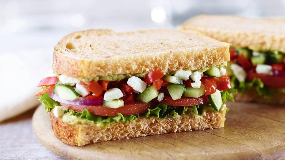 Panera: Mediterranean Veggie Sandwich