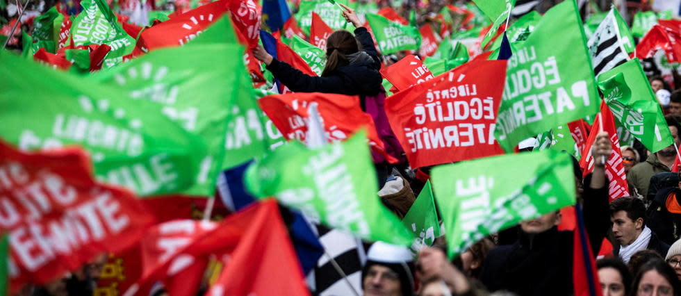 Des manifestations contre la PMA auront lieu dans toute la France. 
