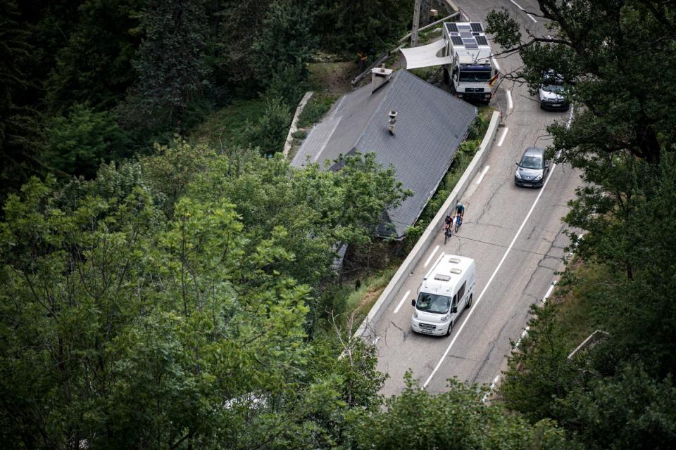 The Alpe d’Huez has mythical status among cyclists (Phil Gale)