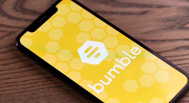 BUMBLE (BMBL) app on a smartphone