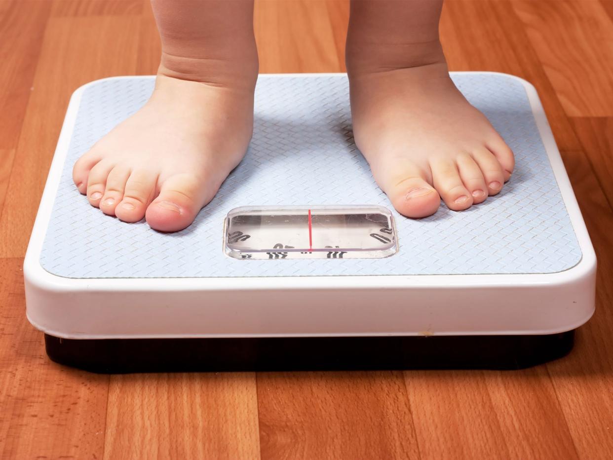 One in three children in the UK are obese or overweight by the time they leave primary school: Getty