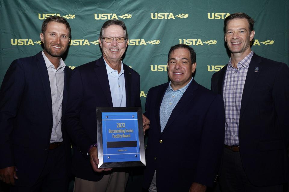 The Corpus Christi Country Club was one of 29 winners in the United States Tennis Association’s annual Outstanding Facility Awards program.