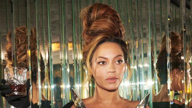 Beyoncé Wears a Cone Bra and Smokes a Bedazzled Cigarette in New