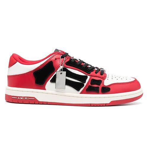 <p><a class="link " href="https://www.farfetch.com/uk/shopping/men/amiri-skel-low-top-sneakers-item-18982259.aspx?size=31&storeid=10224&pid=google_search&af_channel=Search&c=1603618026&af_c_id=1603618026&af_keywords=aud-297012352259%3Apla-552437059612&af_adset_id=66294290532&af_ad_id=305209734611&af_sub1=126432835&af_sub5=18982259-31&is_retargeting=true&shopping=yes&gclid=CjwKCAjwp9qZBhBkEiwAsYFsbyYGuU1GujRIwTWnNymUiGzGNRkhUng4EfFynSmG4TIWMpFu7re6nhoCV9gQAvD_BwE" rel="nofollow noopener" target="_blank" data-ylk="slk:SHOP;elm:context_link;itc:0;sec:content-canvas">SHOP</a></p><p>The countdown to Halloween is on, which means it's time to slip the Amiri Skel low-tops on. By no coincidence, they’ve just restocked in a blood red. </p><p>£490; <a href="https://www.farfetch.com/uk/shopping/men/amiri-skel-low-top-sneakers-item-18982259.aspx?size=31&storeid=10224&pid=google_search&af_channel=Search&c=1603618026&af_c_id=1603618026&af_keywords=aud-297012352259%3Apla-552437059612&af_adset_id=66294290532&af_ad_id=305209734611&af_sub1=126432835&af_sub5=18982259-31&is_retargeting=true&shopping=yes&gclid=CjwKCAjwp9qZBhBkEiwAsYFsbyYGuU1GujRIwTWnNymUiGzGNRkhUng4EfFynSmG4TIWMpFu7re6nhoCV9gQAvD_BwE" rel="nofollow noopener" target="_blank" data-ylk="slk:farfetch.com;elm:context_link;itc:0;sec:content-canvas" class="link ">farfetch.com</a></p>