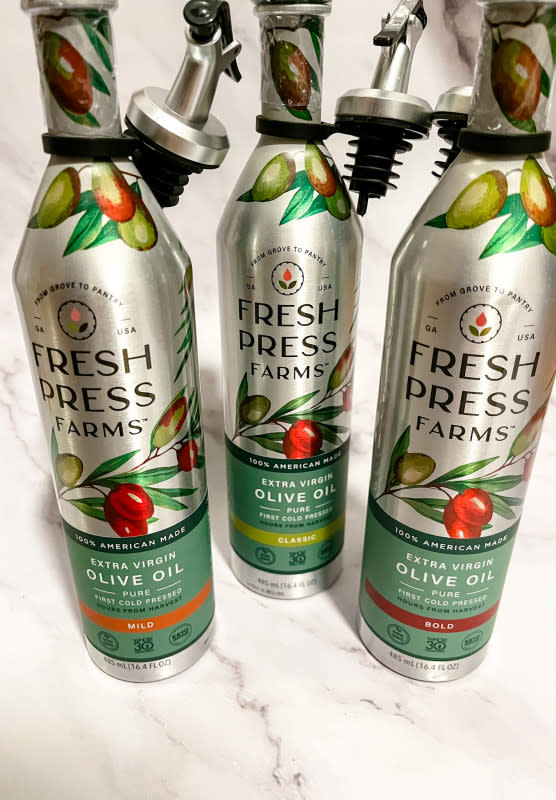 Fresh Press Farms Olive Oil <p>Courtesy of Jessica Wrubel</p>