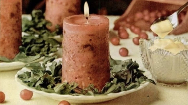 Cranberry Candle