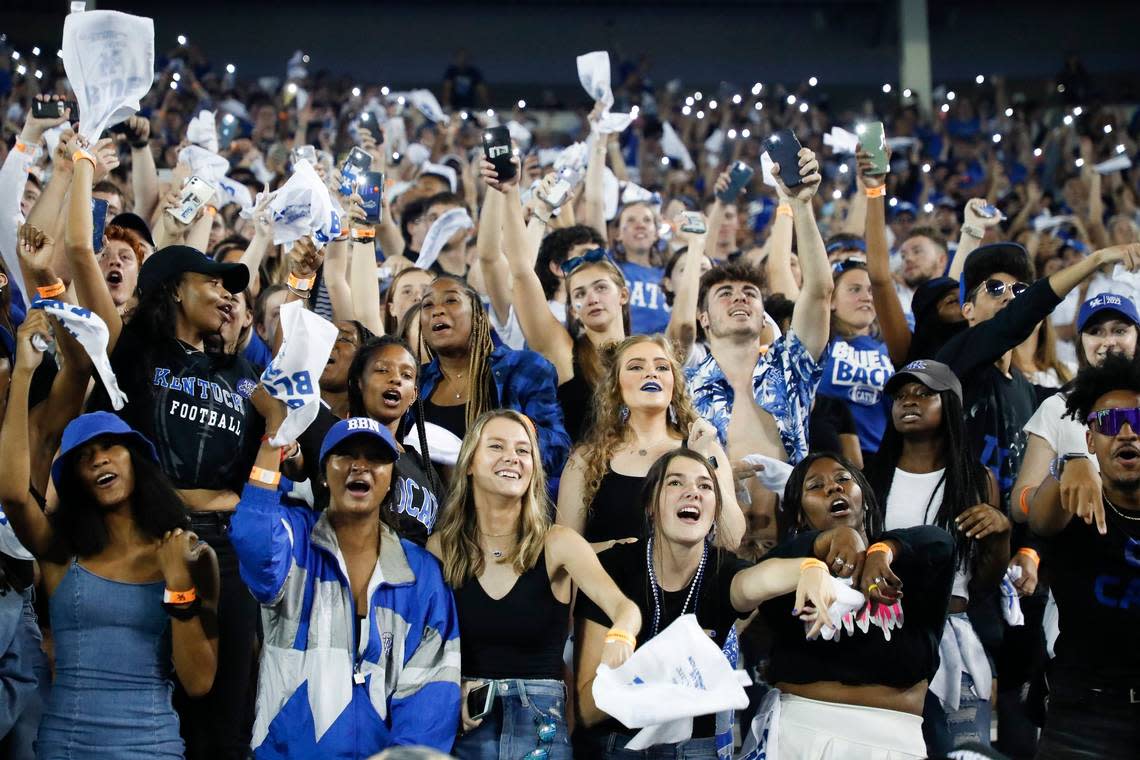 Kentucky football fans had a long history of supporting the Wildcats program even when the payoff on their emotional investment was not great in terms of victories.