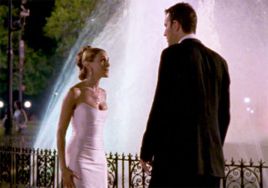 3. Carrie and Aidan (second time) in “Change of a Dress” - Season 4, Episode 15