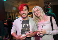 <p>No. 7 (tie): Markiplier (left) <br> Earnings: $5.5 million <br> (Photo by Tommaso Boddi/Getty Images for YouTube) </p>