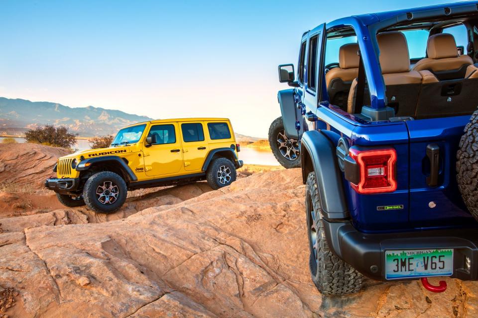 <p>2020 Jeep Wrangler Unlimited Rubicon EcoDiesel</p>