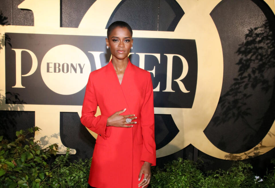 Black British Actors pictured: Letitia Wright