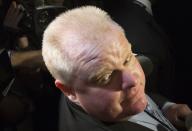 “We’re going to put an <a href="http://www.citynews.ca/2011/10/25/a-year-in-rob-ford-quotes/" rel="nofollow noopener" target="_blank" data-ylk="slk:end to the gravy train;elm:context_link;itc:0;sec:content-canvas" class="link ">end to the gravy train</a>.”<br><br>Mayor Ford's famous quote from his victory speech on October 25, 2010. Photo credit: REUTERS/Mark Blinch<br><br>Click <a href="http://ca.news.yahoo.com/rob-ford/" data-ylk="slk:here;elm:context_link;itc:0;sec:content-canvas" class="link ">here</a> for complete Rob Ford coverage.