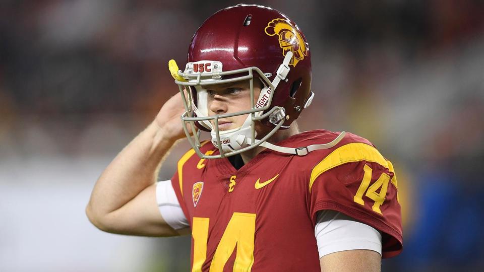 Trojans quarterback Sam Darnold has a laundry list of flaws.