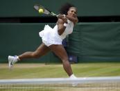 Britain Tennis - Wimbledon - All England Lawn Tennis & Croquet Club, Wimbledon, England - 5/7/16 USA's Serena Williams in action against Russia's Anastasia Pavlyuchenkova REUTERS/Toby Melville