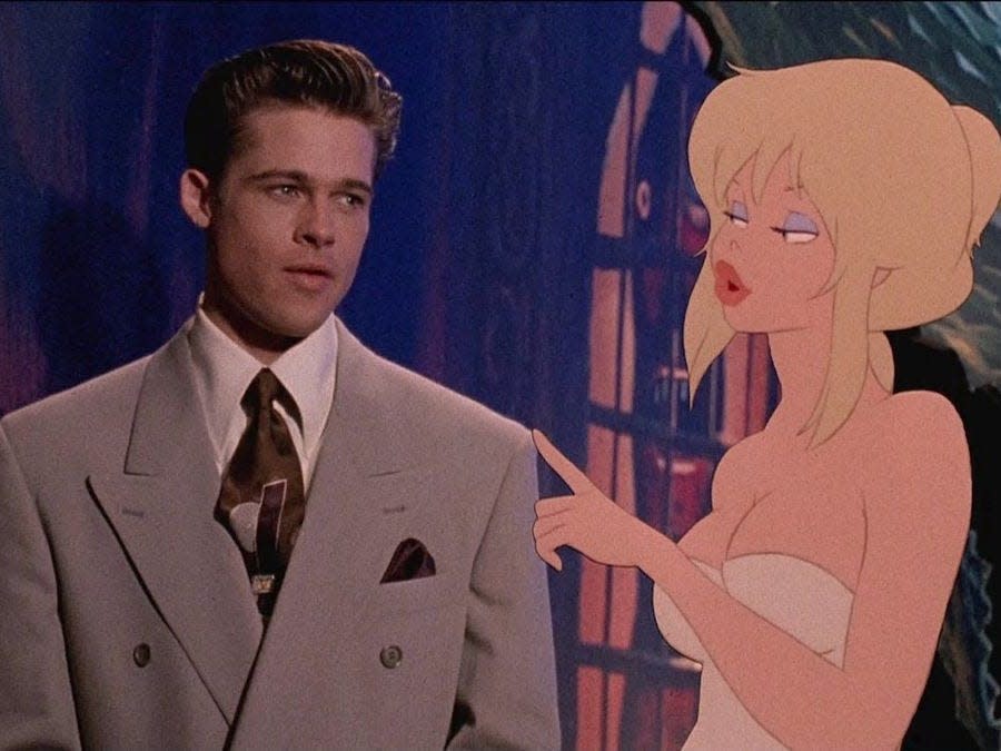 brad pitt cool world