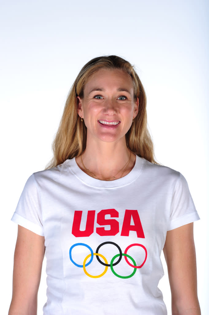 Volleyball player Kerri Walsh poses for a portrait during the USOC Portrait Shoot at Smashbox West Hollywood on November 17, 2011 in West Hollywood, California.