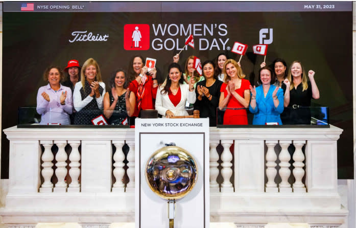 Women's Golf Day Akuschnet @NYSE Opening Bell(R)