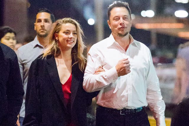 Media-Mode/Splash News Amber Heard and Elon Musk in Sydney in May 2017